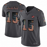 Nike Chiefs 15 Patrick Mahomes 2019 Salute To Service USA Flag Fashion Limited Jersey Dyin,baseball caps,new era cap wholesale,wholesale hats